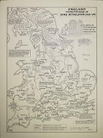 Map, 'England during the reign of King Æthelstan (924-39)'
