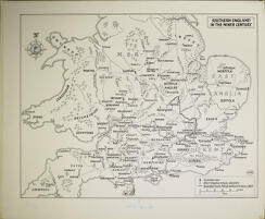 Maps, 'Southern England in the ninth century'