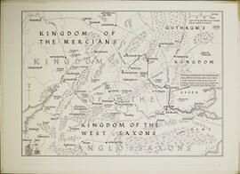 Map of the Kingdom of the Anglo-Saxons