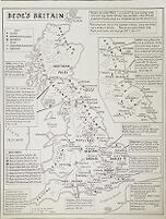 Map, 'Bede’s Britain c. 700'
