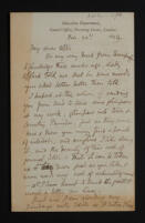 Letter from John Pilkington Norris to Robert Leslie Ellis