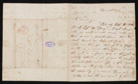 Letter from Lord Byron to Henry Drury