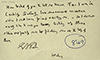 Postcard from E. M. Forster to Lord Pethick-Lawrence