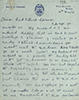 Letter from Tara Cherian to Lord Pethick-Lawrence