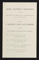 Letter from Francis Hugh Adam Marshall to W. W. Rouse Ball