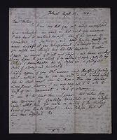 Letter from Charles Skinner Matthews to Robert Pemberton Milnes