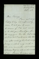 Letter from Robert Leslie Ellis