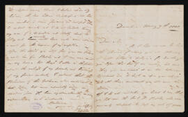 Letter from Lord Byron to Henry Drury