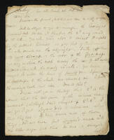 Letter from James Bailey to [John Nichols?]