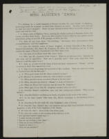 'Examination on Miss Austen's Emma' by Edward Joseph Rose and Arthur Hamilton Smith