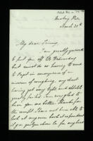 Letter from Robert Leslie Ellis