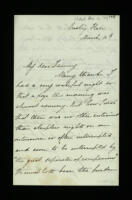 Letter from Robert Leslie Ellis