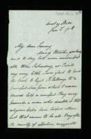 Letter from Robert Leslie Ellis