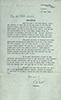 Letter from C. A. Elliott to Lord Pethick-Lawrence