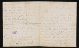 Letter from Lord Byron to Henry Drury