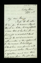 Letter from Robert Leslie Ellis