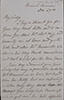 Letter from John Olding