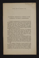 Pamphlets and a printed letter concerning the Cambridge University Commissioners