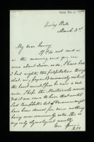 Letter from Robert Leslie Ellis