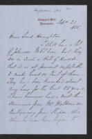 Letter from Frederick Bacon Frank to Lord Houghton