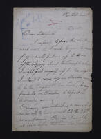 Letter from J. Clerk Maxwell to R. B. Litchfield