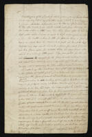 Letter from Richard Waller to Robert Hooke, with draft reply by Hooke