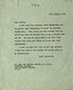 Carbon copy of a letter from F. W. Pethick-Lawrence to Sir William Jowitt