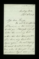 Letter from Robert Leslie Ellis