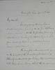 Letter from Joseph Kay