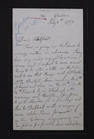 Letter from J. Clerk Maxwell to R. B. Litchfield