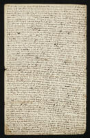 Copy of letter from Isaac Newton to Edmond Halley