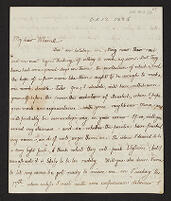 Letter from Julius Charles Hare