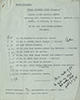 Draft programme of the Indian Students’ Union’s Mahatma Gandhi memorial meeting on 6 Feb. 1948