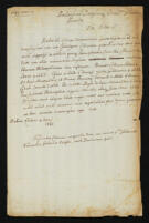 Letter from Francis Aston to Johannes Hevelius