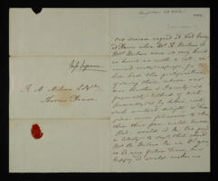 Letters from Mary Ingram to Richard Monckton Milnes