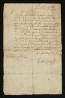 Letter from Oliver Cromwell to the Master of Trinity [Thomas Hill]