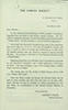 Printed circular letter from Andrew Filson to members of the Fabian Society