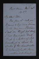 Letter from George Dance to Robert Leslie Ellis