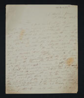 Letter from Henry Hudson