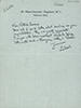 Letter from the Earl of Listowel to F. W. Pethick-Lawrence