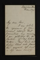 Letter from Robert Charles Jenkins to Robert Leslie Ellis