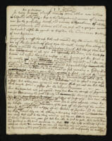 Notes by Robert Hooke on longitude