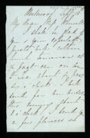 Letter from Eliza Horrocks to [Miss Whewell?]