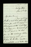 Letter from Robert Leslie Ellis