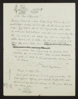 Letters and postcard from Paul Engelmann to Ludwig Wittgenstein