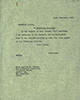 Carbon copy of a letter from — (secretary to F. W. Pethick-Lawrence) to Phyllis M. Potter