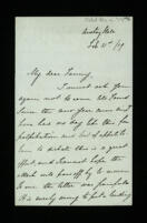 Letter from Robert Leslie Ellis