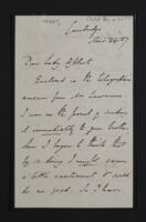 Letter from George E. Paget