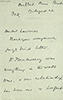 Letter from Louisa Garrett Anderson to F. W. Pethick-Lawrence