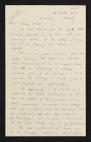 Letter from Eric Harold Neville to W. W. Rouse Ball